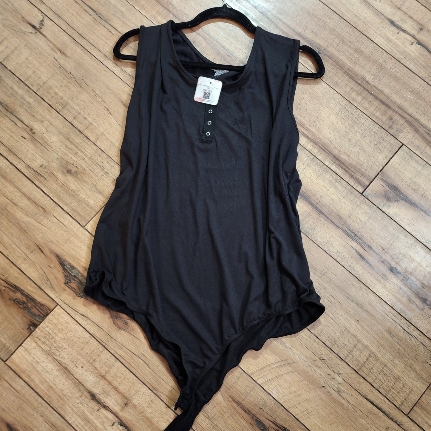 Black Knit Bodysuit