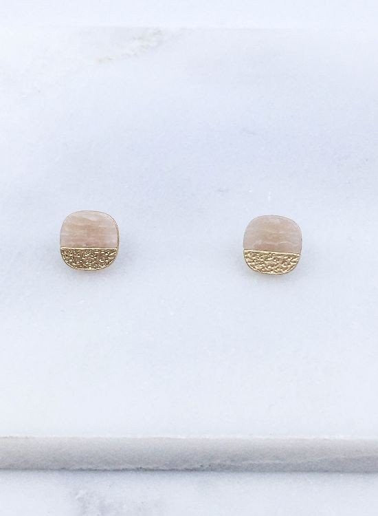 Stone Post Earring VA