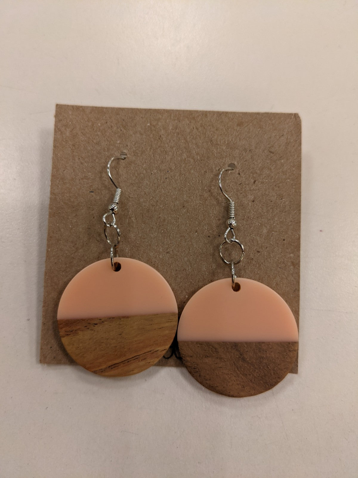 MJR Large Coral Circle Earrings DULUTH