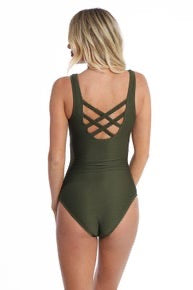 Women's Rib Knit One Piece