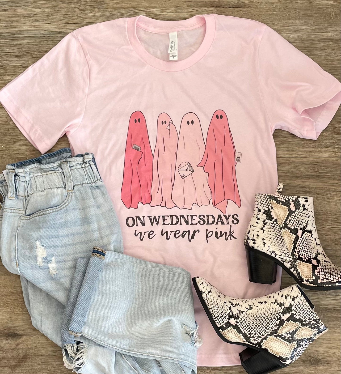 WS On Wednesday we wear pink ghosts